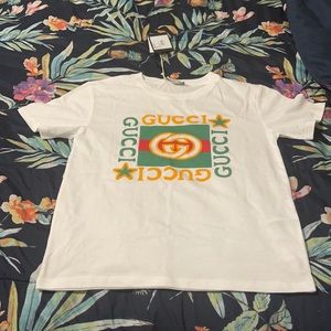 Children’s Gucci logo print TShirt